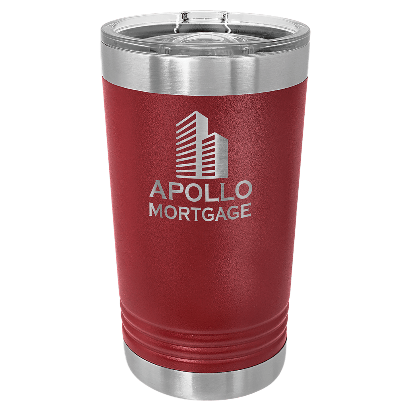 16 oz. Polar Camel Pint with Slider Lid