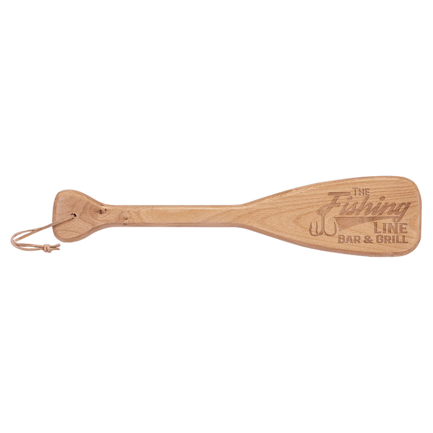 Boat Paddle with Leather String