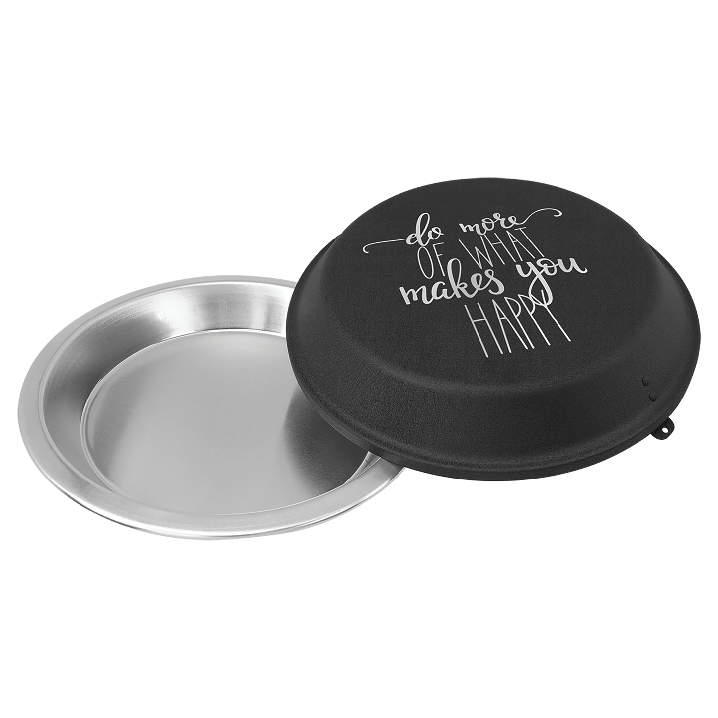 9" Aluminum Pie Pan with Powder Coated Lid