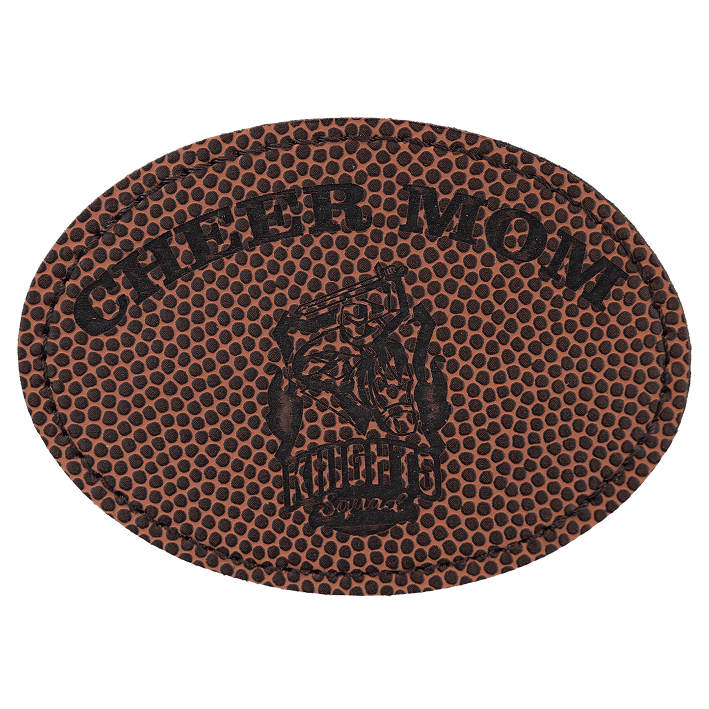 Leatherette Patch Oval