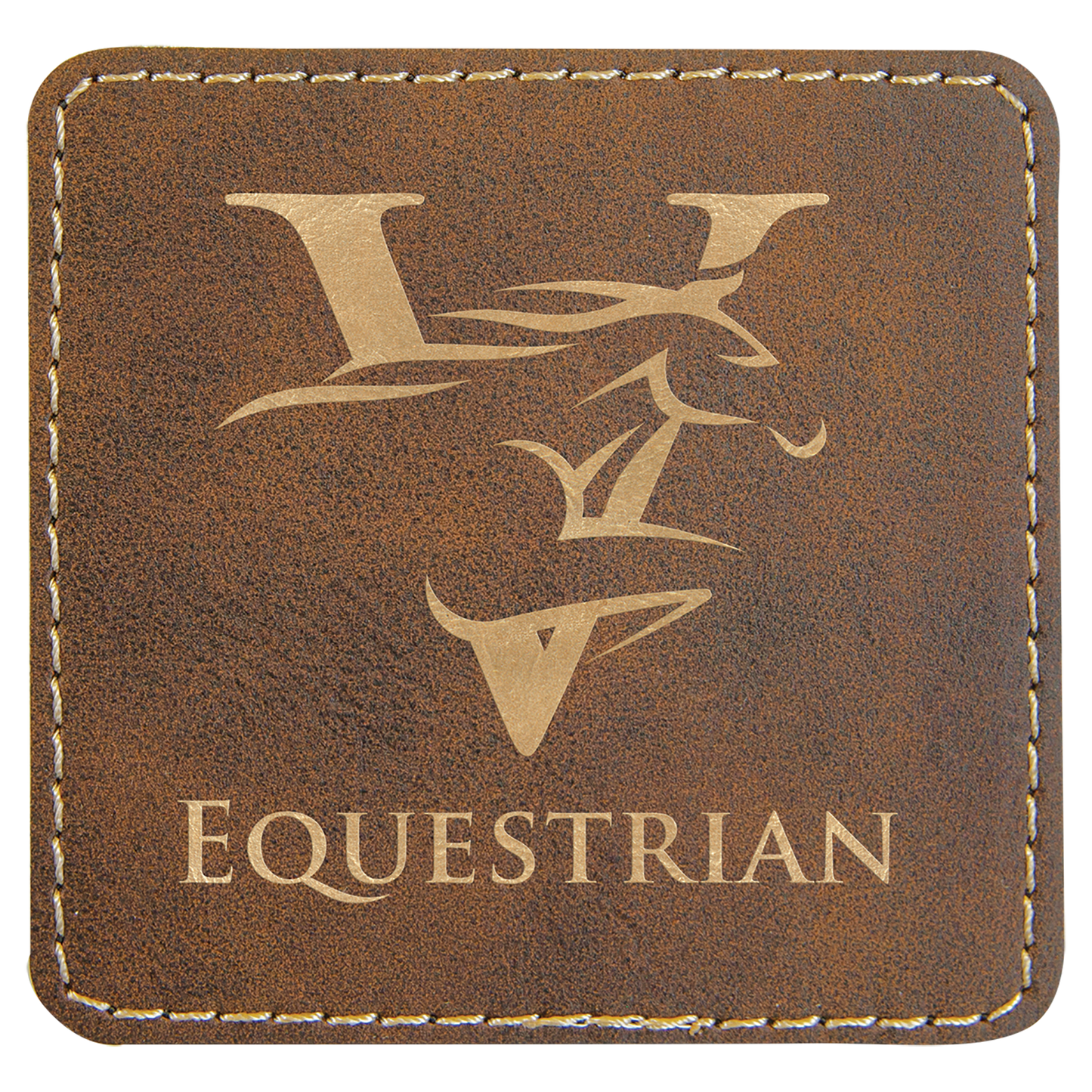 Leatherette Patch Square