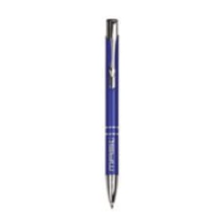 Gloss Ballpoint Pen with Silver Trim