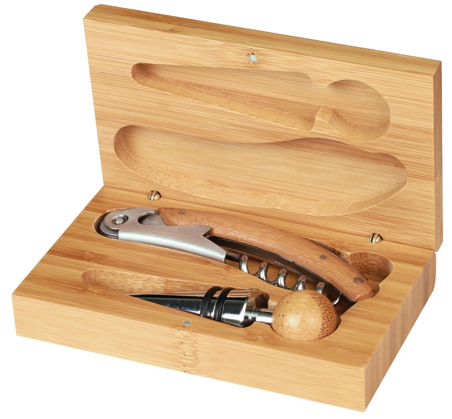 Genuine Bamboo Wine Tool Set