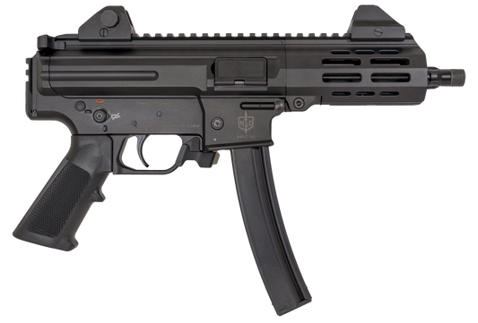 MAC IX 9mm Luger 30+1 6.50" Threaded Barrel, Picatinny Rail Receiver & Rear, Black Polymer Grip